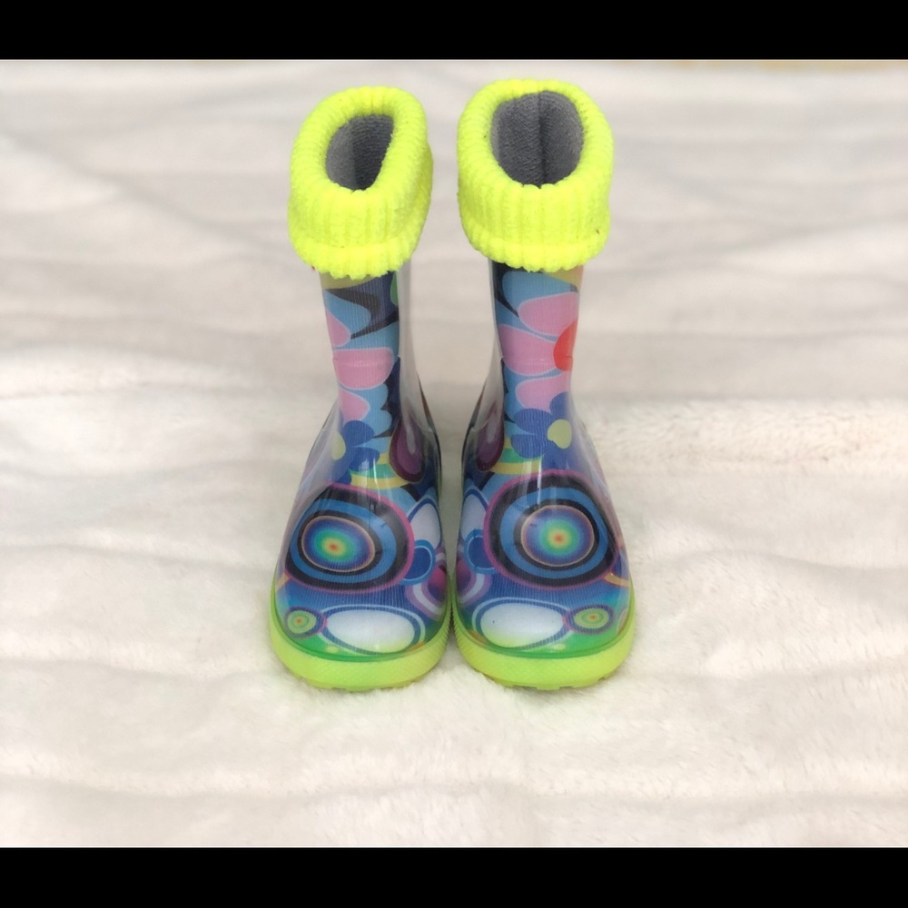 Demar Kids Rain Boots Size 7/8